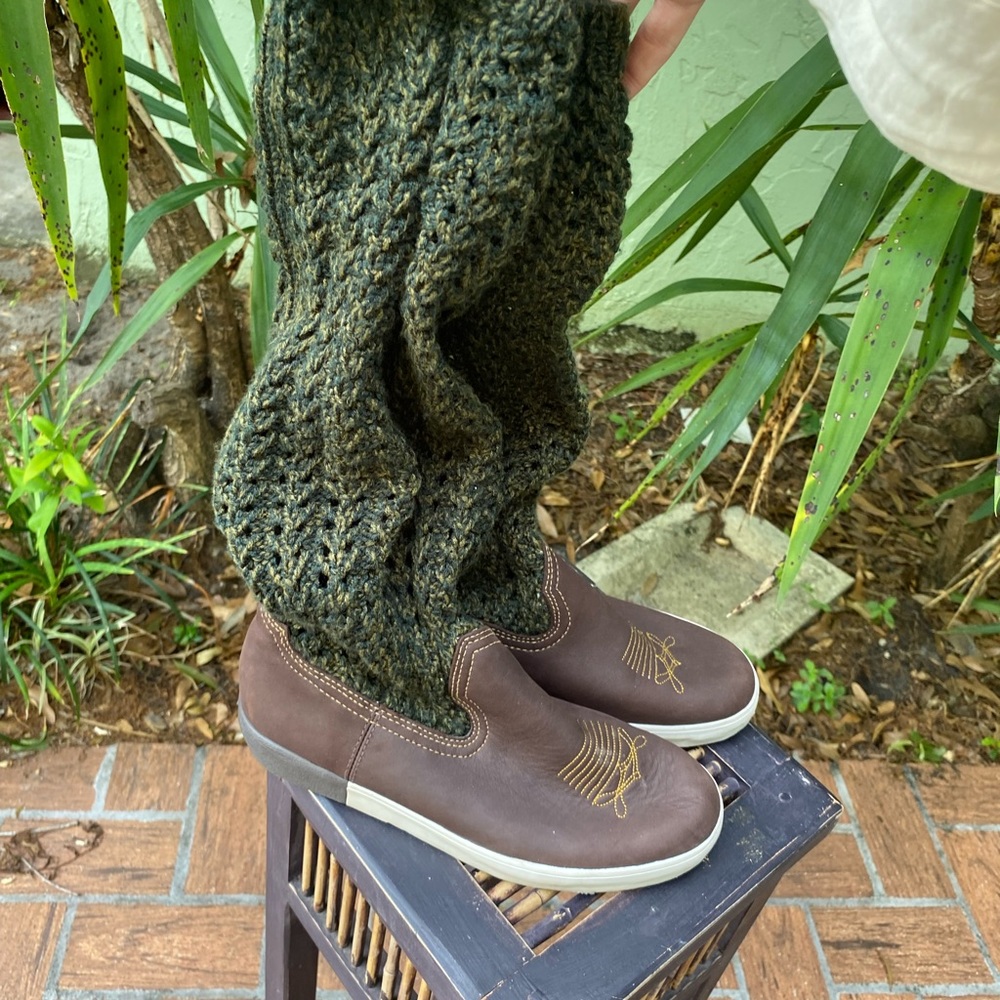 Sock Leg Warmers Boots Slip on sneakers